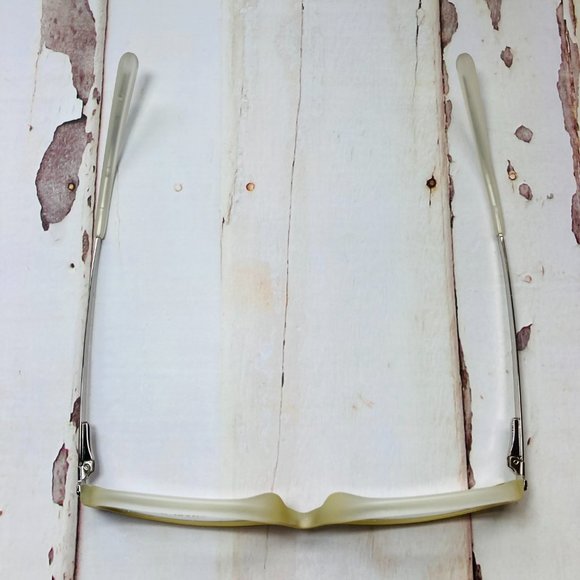 Michael Kors Rectangular Ivory Silver Eyeglasses Frames NWOT - Picture 11 of 12